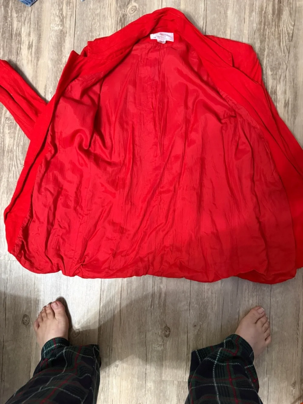 Dior Red Lightweight Women's Blazer Jacket